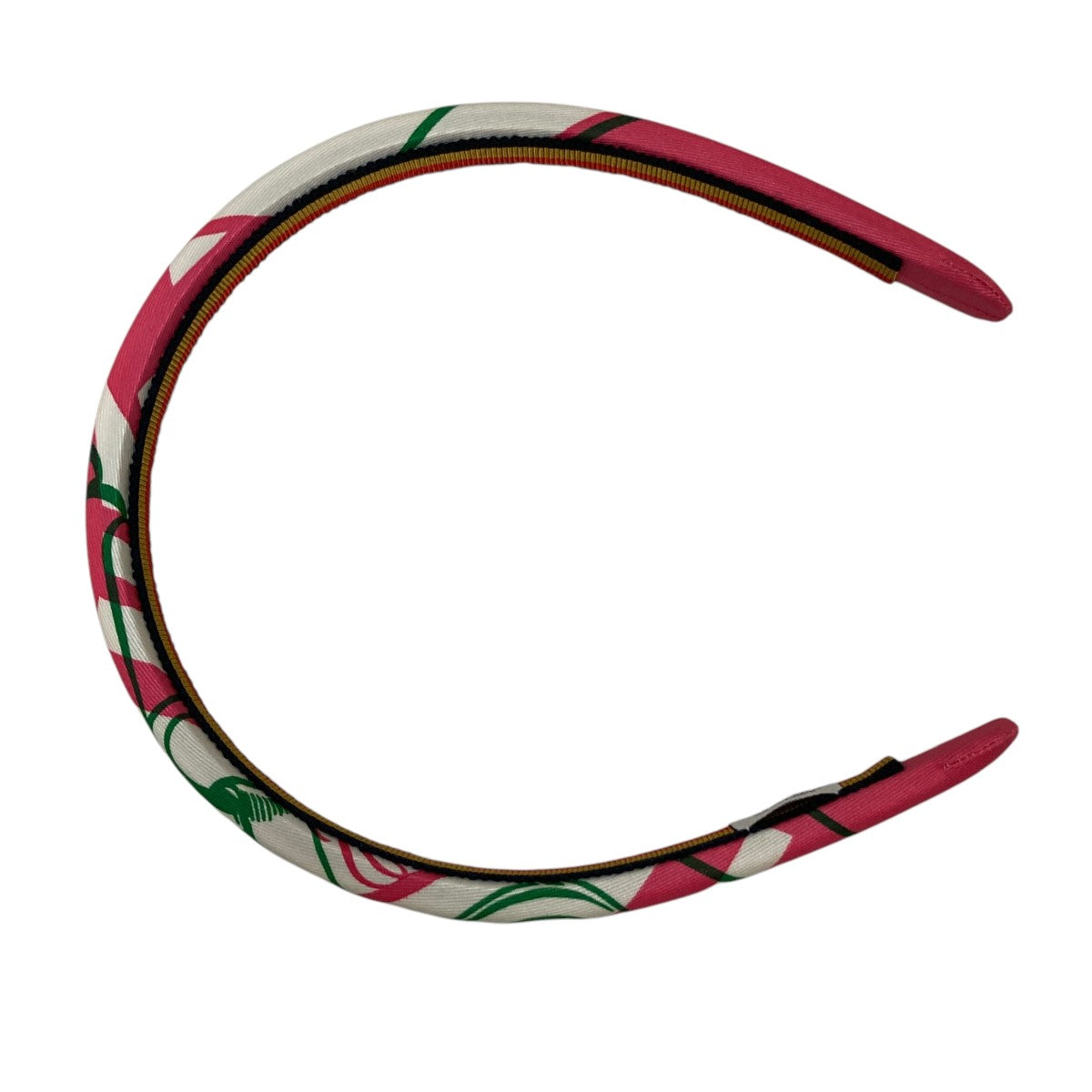 HERMES(エルメス) カチューシャ ホワイト×ピンク｜【公式】カインド