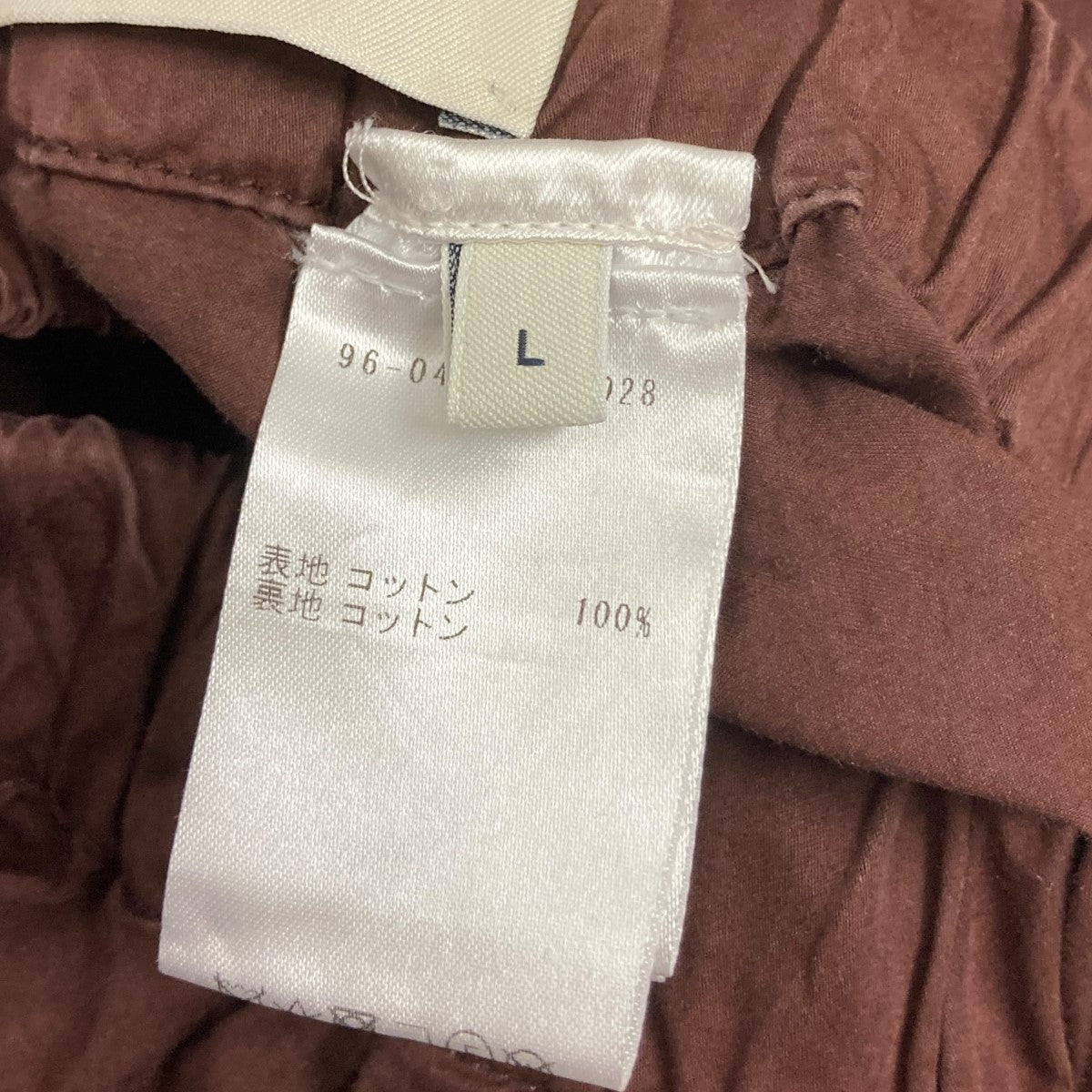 LEMAIRE(ルメール) 24SSRELAXED PANTSイージーパンツPA1047
