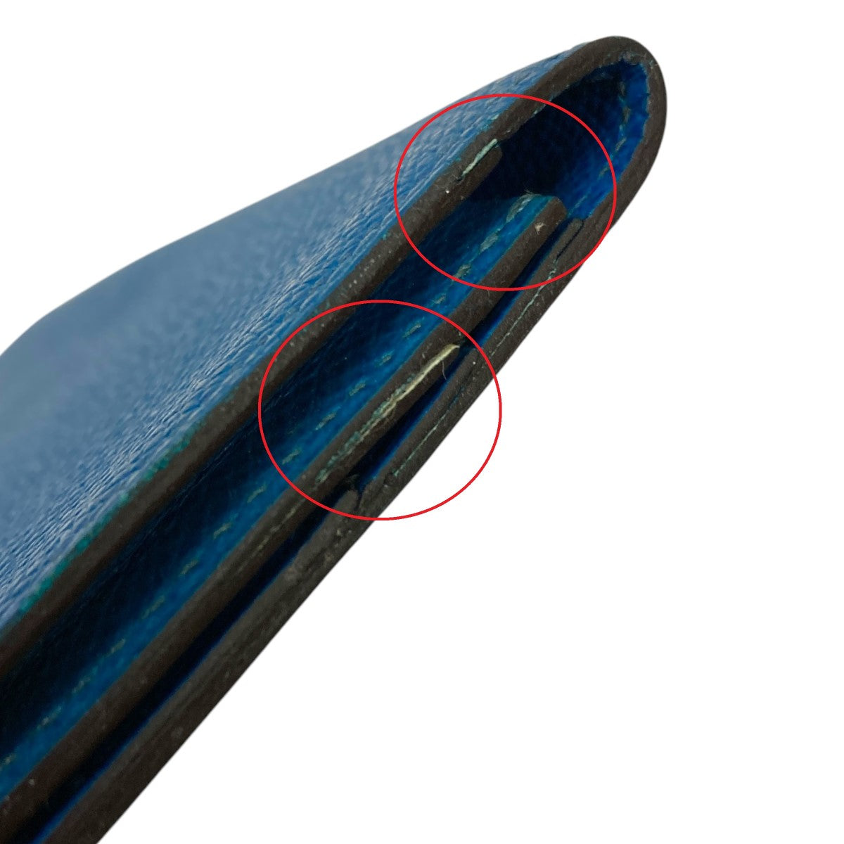 HERMES(エルメス) シチズンツイル□Q刻印長財布 - ターコイズブルー