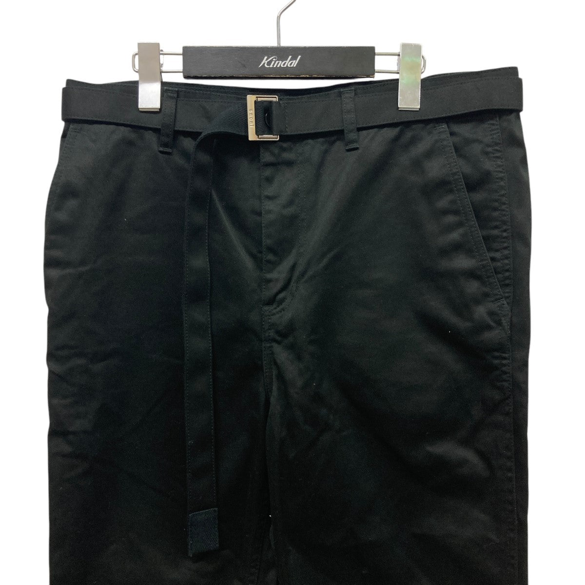 sacai Cotton Chino Pantsベルテッドパンツ24-03317M 古着・中古-3枚目のアイテム画像