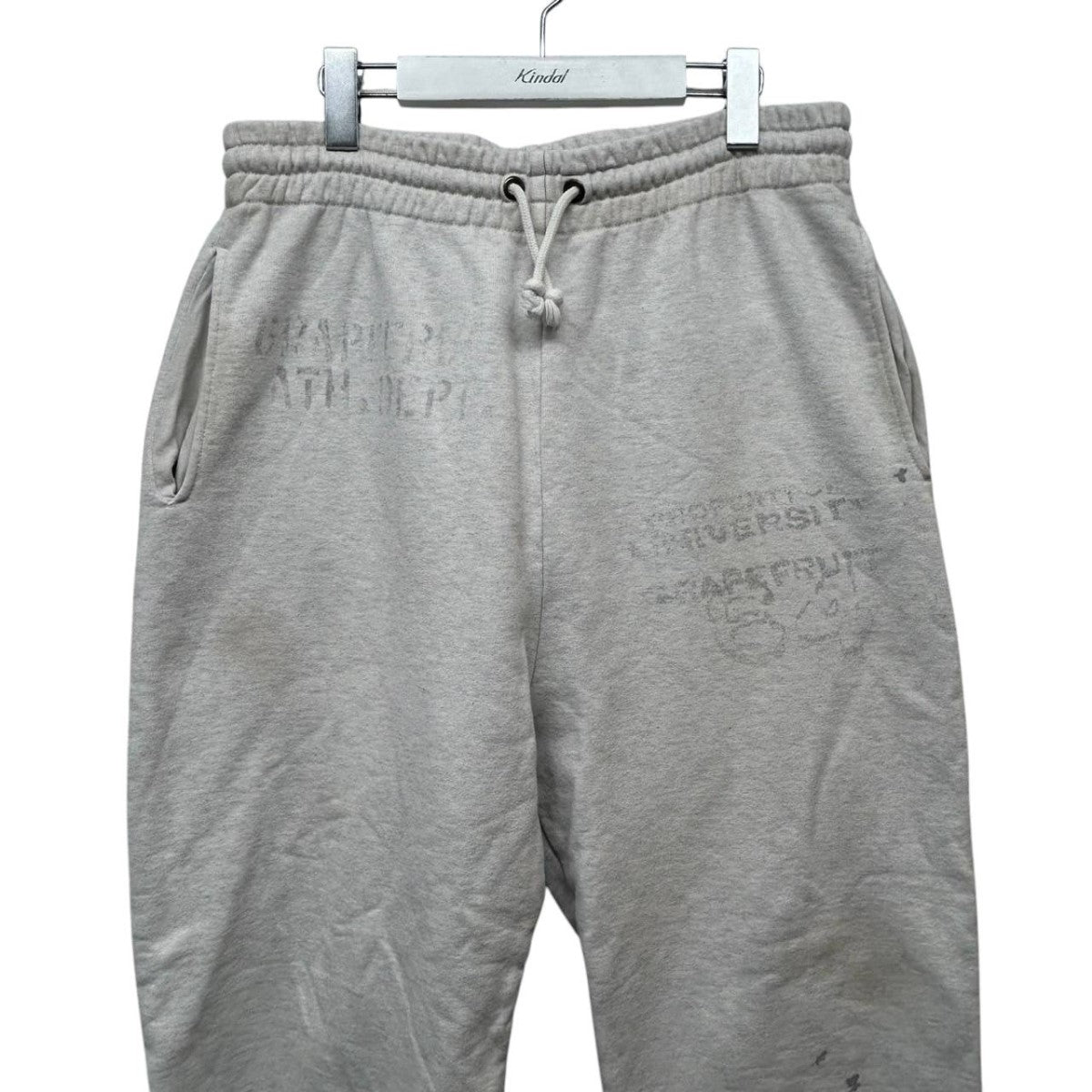 GRAPEFRUIT ATH．DEPT． SWEAT PANTS汚れ加工スウェットパンツ