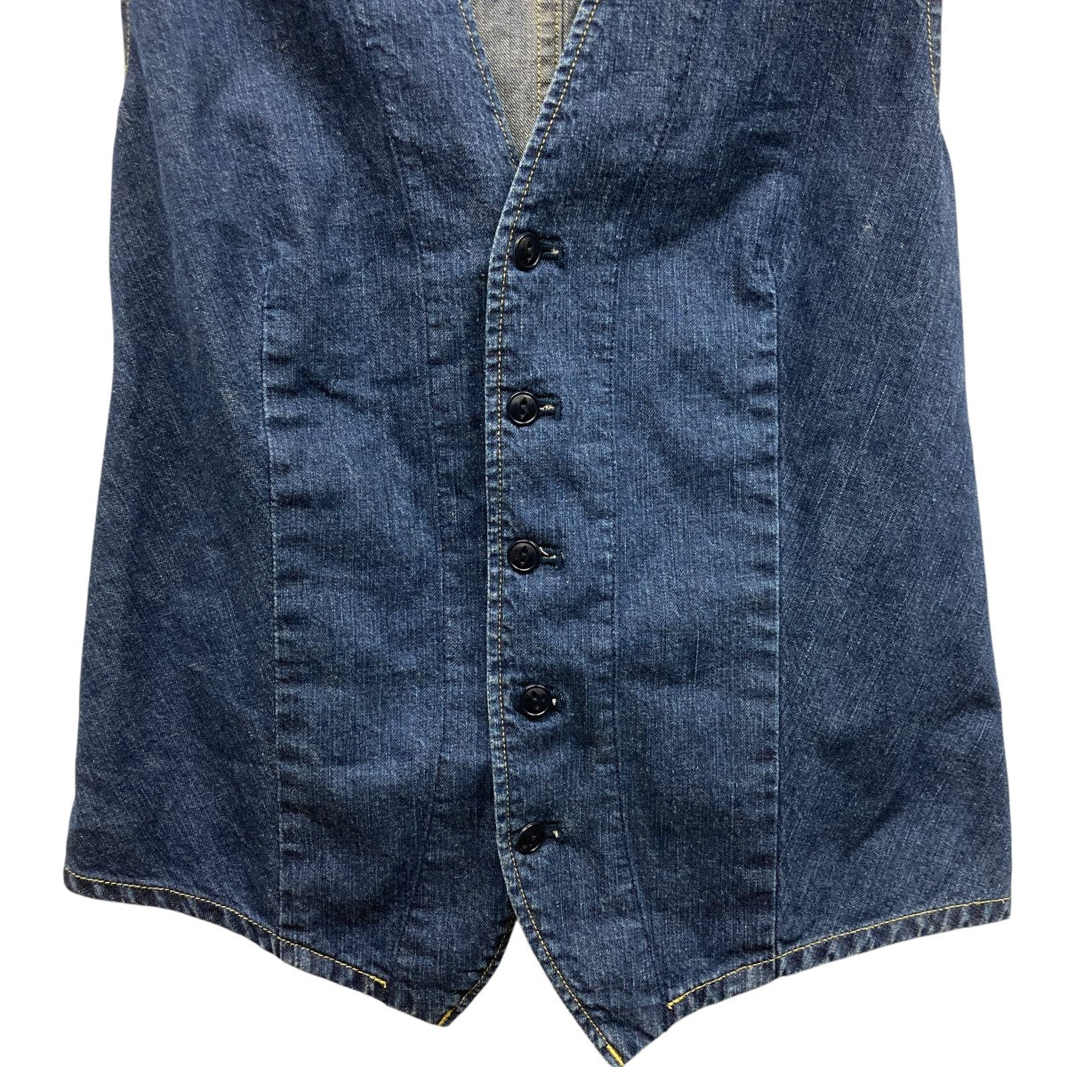 古典 MADISON BLUE(マディソンブルー) DENIM L．oz VEST FIT SLIM ベスト/ジレ