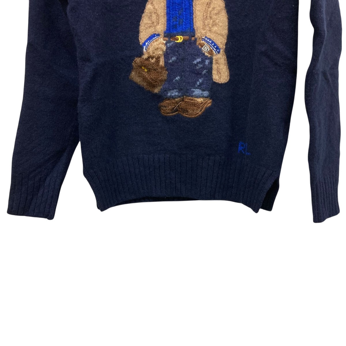 POLO RALPH LAUREN(ポロラルフローレン) カシミヤ混ポロベアニット