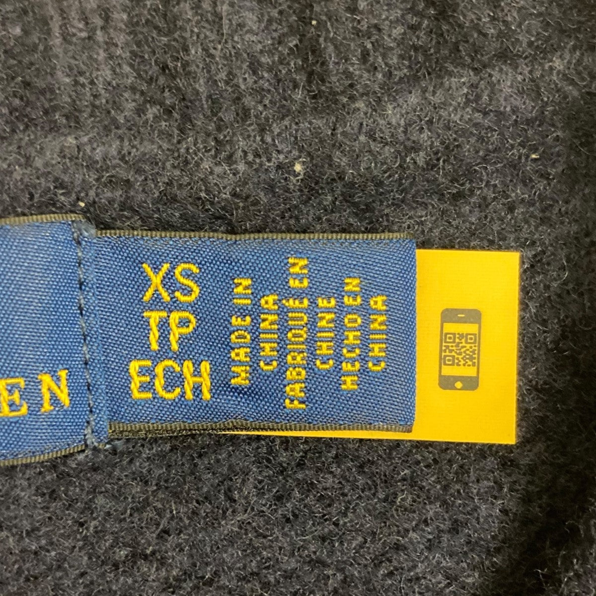 D888 超希少カシミヤ混/XL相当 ラルフローレン ポロベア ニット リネン D888 超希少カシミヤ混⁄XL相当 ラルフローレン ポロベア ニット リネン