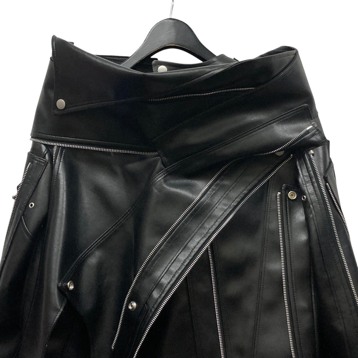 ジュンヤワタナベJUNYA WATANABE フェイクレザーライダース