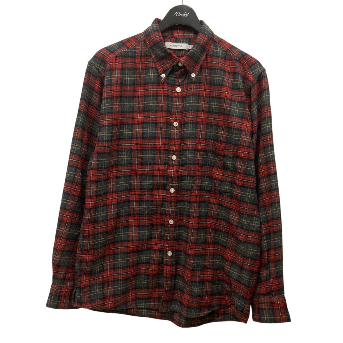 23AWDWELLER B．D． SHIRT COTTON TARTAN CHECKチェックシャツNN-S4304