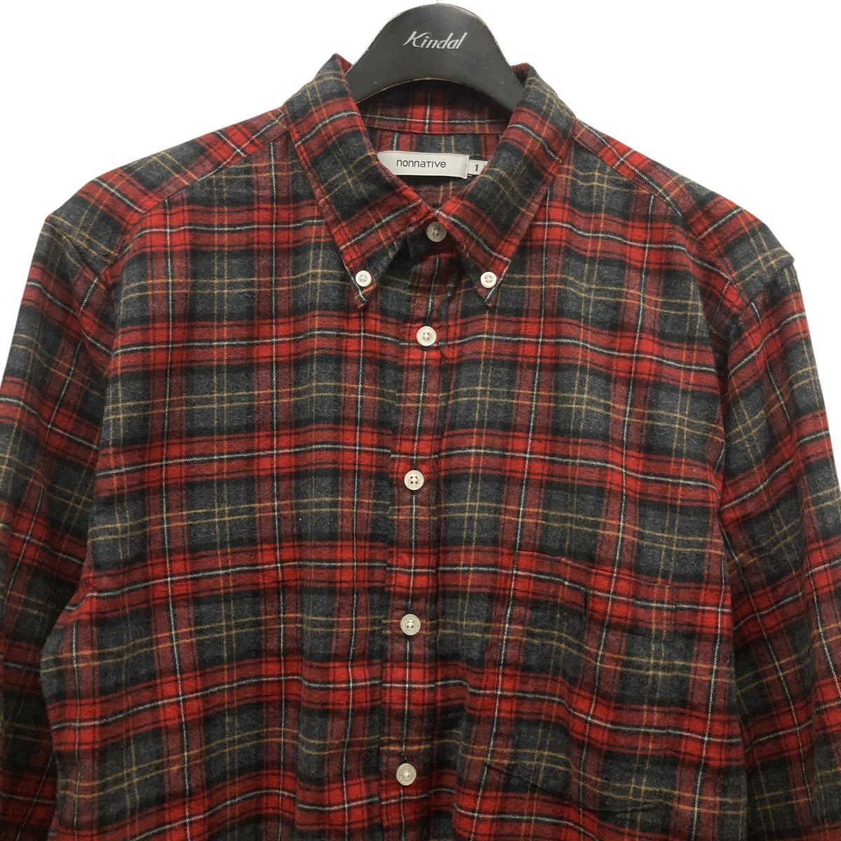 23AWDWELLER B．D． SHIRT COTTON TARTAN CHECKチェックシャツNN-S4304