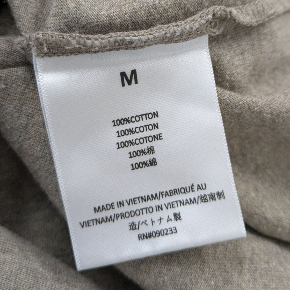 FOG ESSENTIALS ラバーロゴTシャツ 古着・中古-6枚目のアイテム画像
