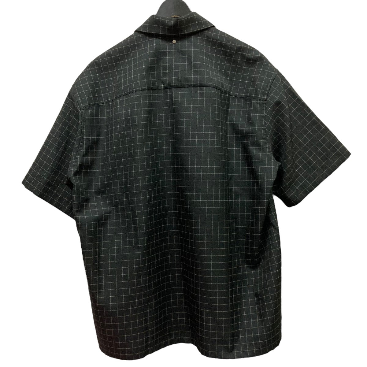 OAMC(オーエーエムシー) 23SSCheckered shirt半袖チェックシャツ