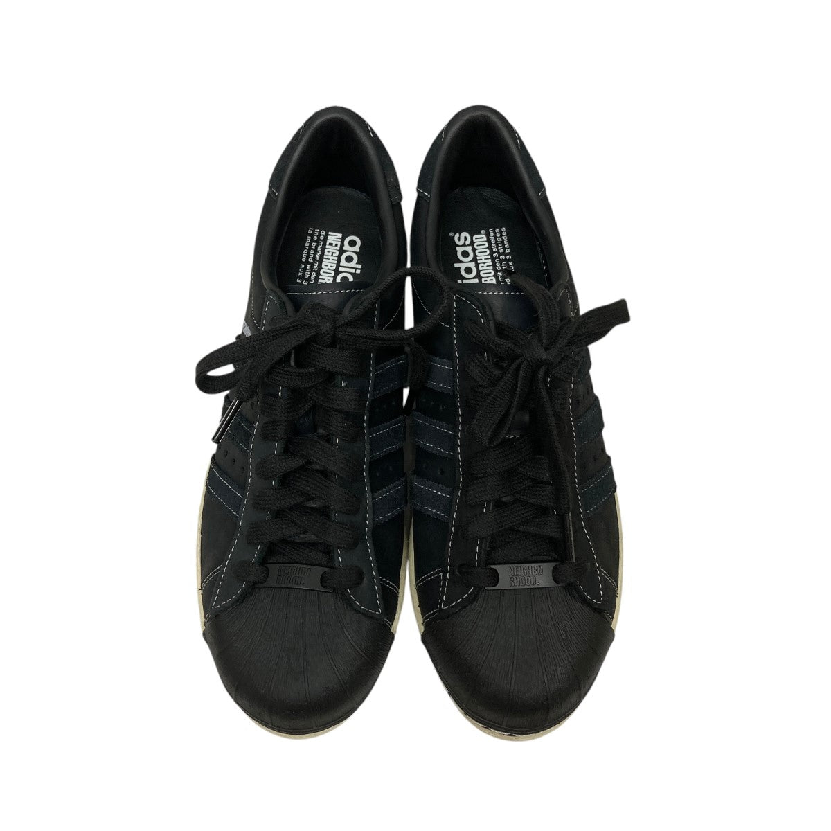 アディダス×ネイバーフッドのSuperstar 2005 Core Black スニーカー ID8650です。 adidas×NEIGHBORHOOD 古着・中古 シューズ アイテム