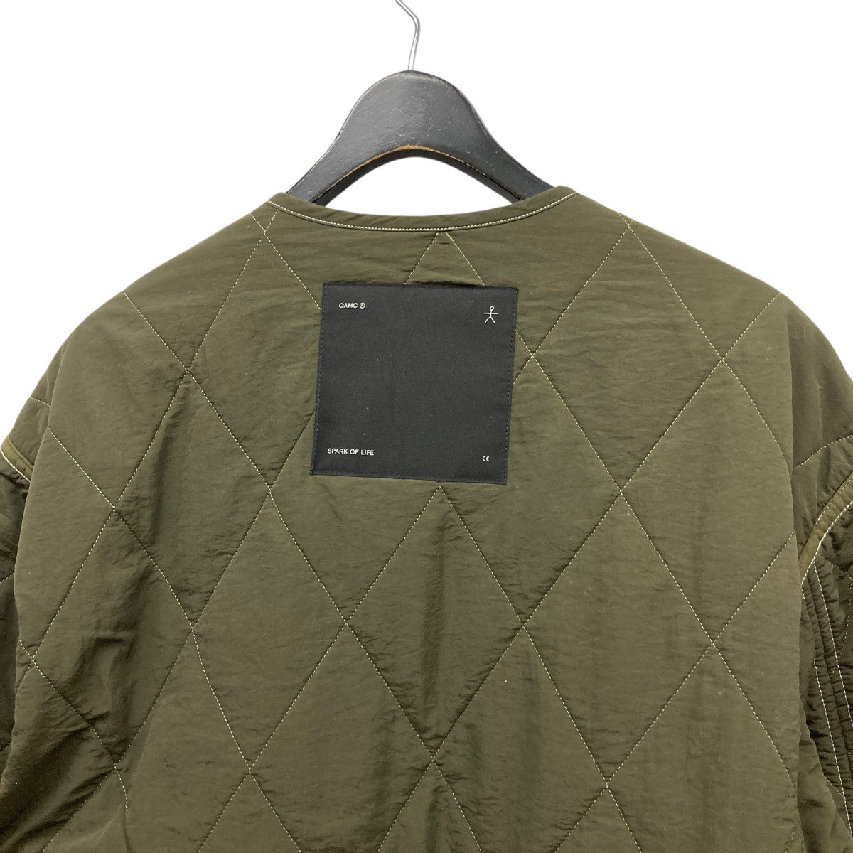 OAMC(オーエーエムシー) COMBAT LINERノーカラーキルティング