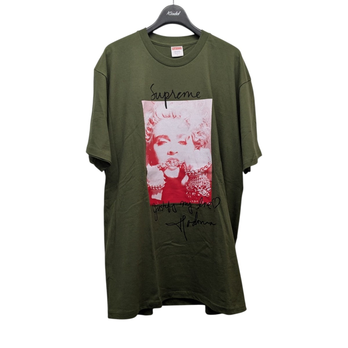 Supreme 18AWMadonna TeeマドンナＴシャツ 古着・中古-1枚目のアイテム画像