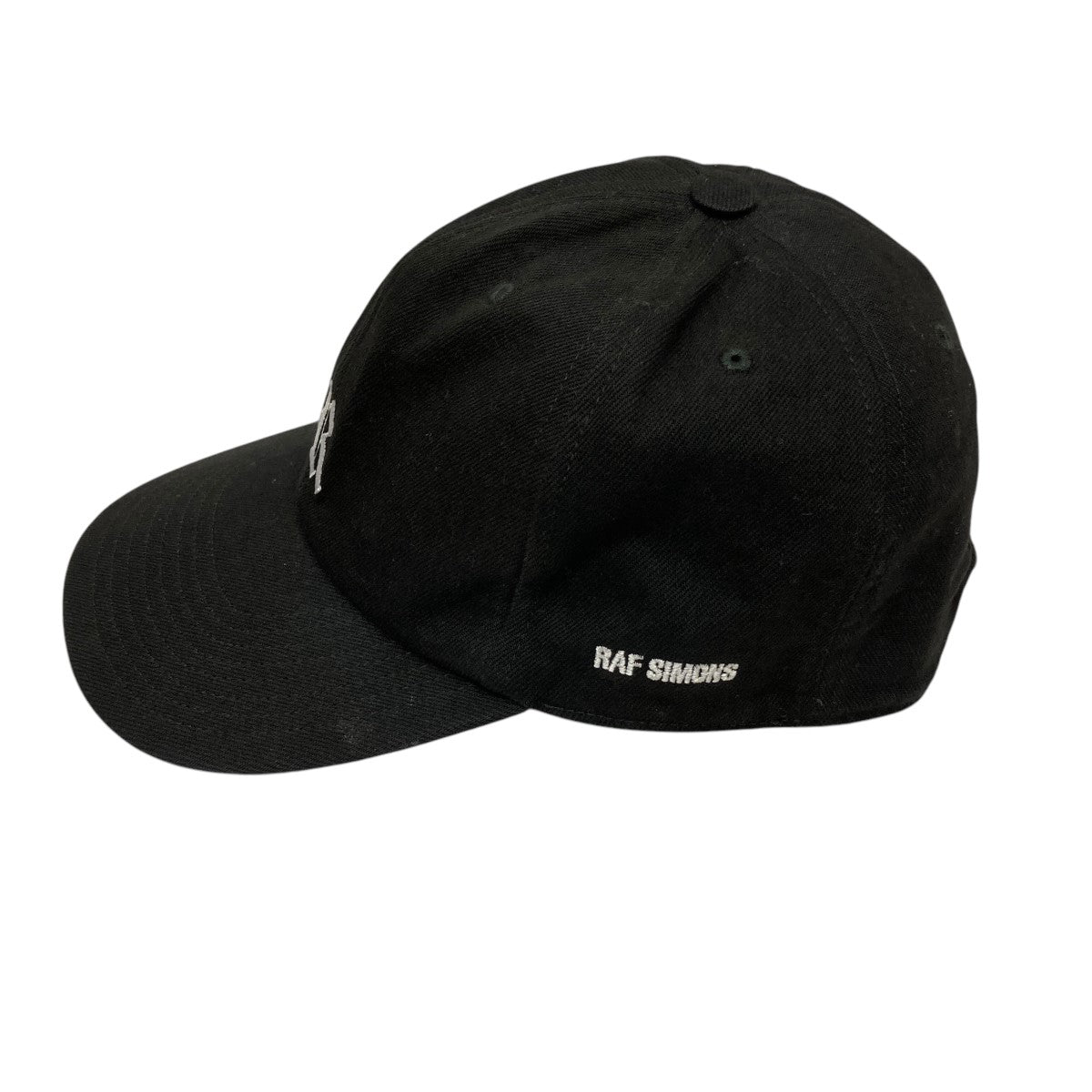 RAF SIMONS(ラフシモンズ) 23SSキャップ ブラック サイズ 表記