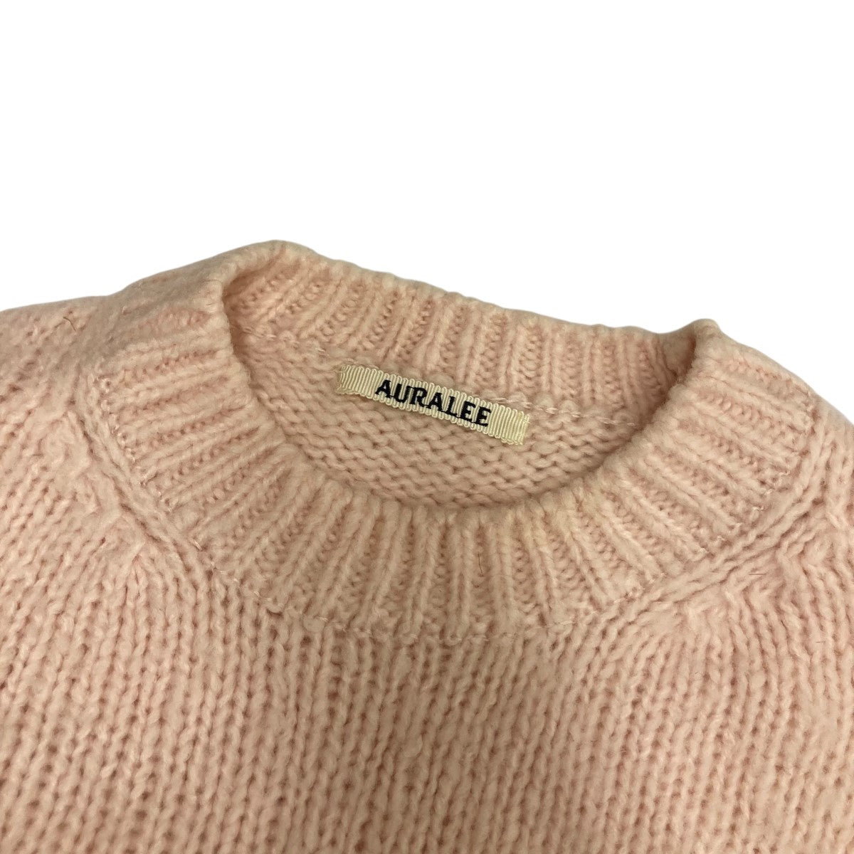 AURALEE(オーラリー) 22AWWOOL BABY CAMEL BRUSHED YARN KNIT SHORT