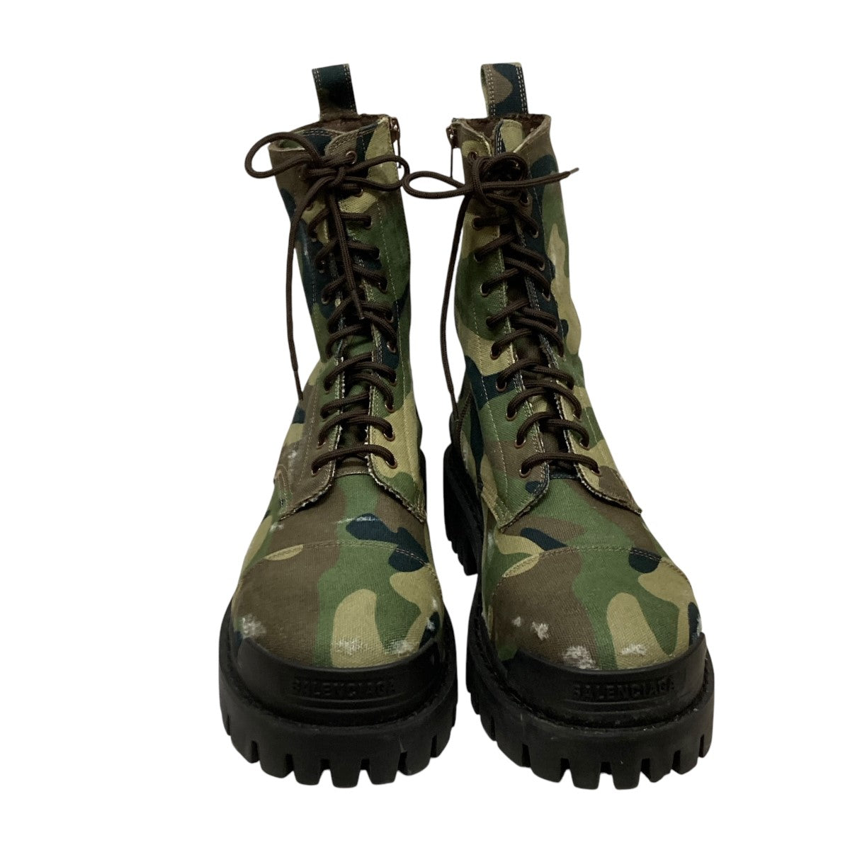 BALENCIAGA(バレンシアガ) Strike 20mm Boot Camo Printカモ柄