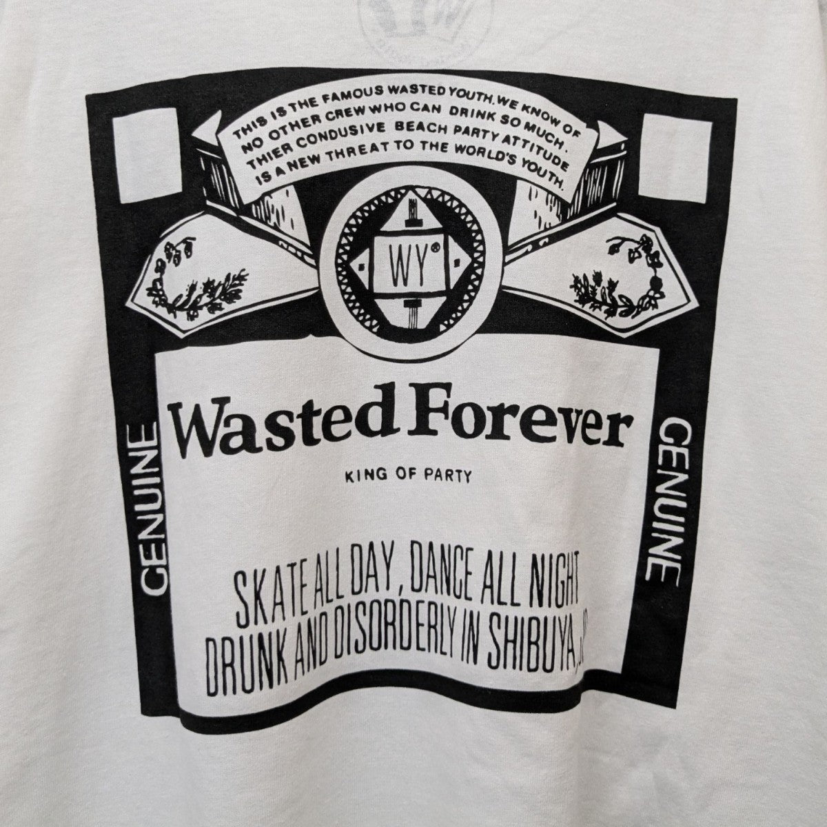 Wasted Youth(ウェイステッドユース) WASTED FOREVER TEE