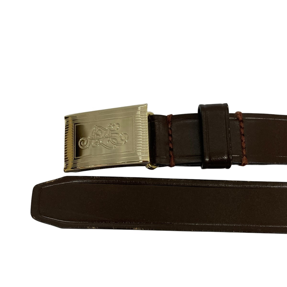 AtLast & Co. INITIAL BELT イニシャルベルト レザーベルト