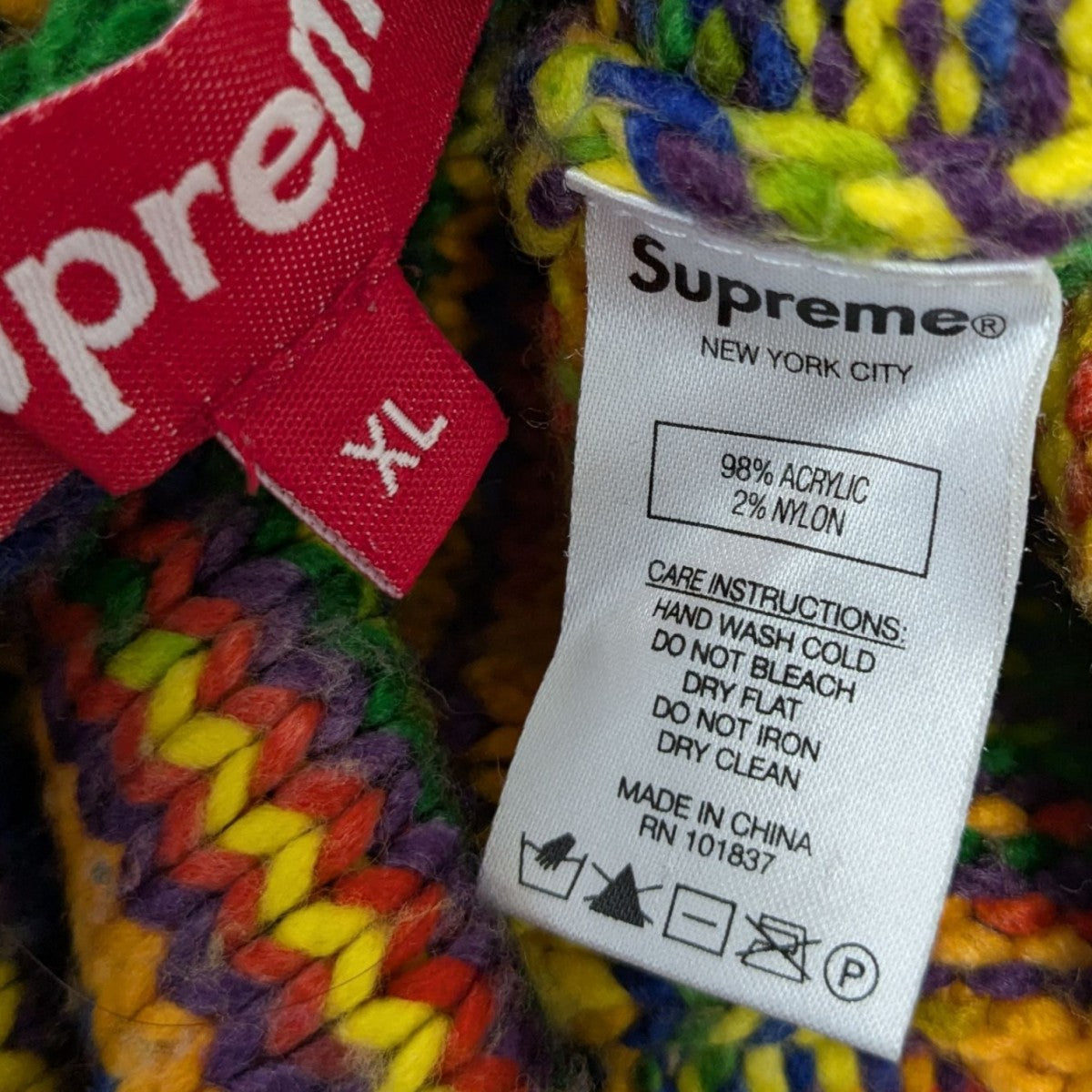 20AWStatic Sweaterスタティックニットセーター