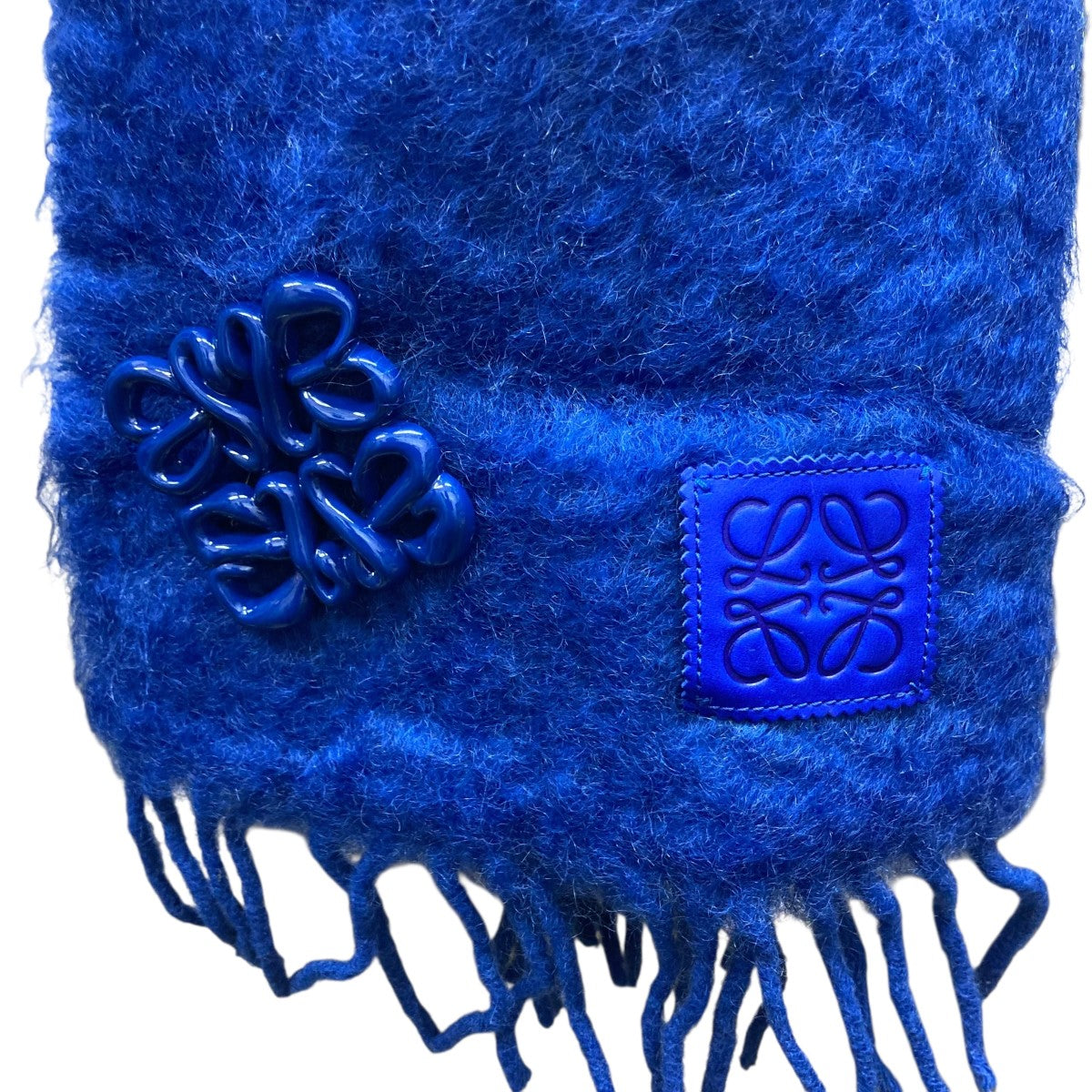 〈中古美品〉LOEWEモヘアマフラー 中古・古着通販】LOEWE (ロエベ) モヘアマフラー マルチカラー