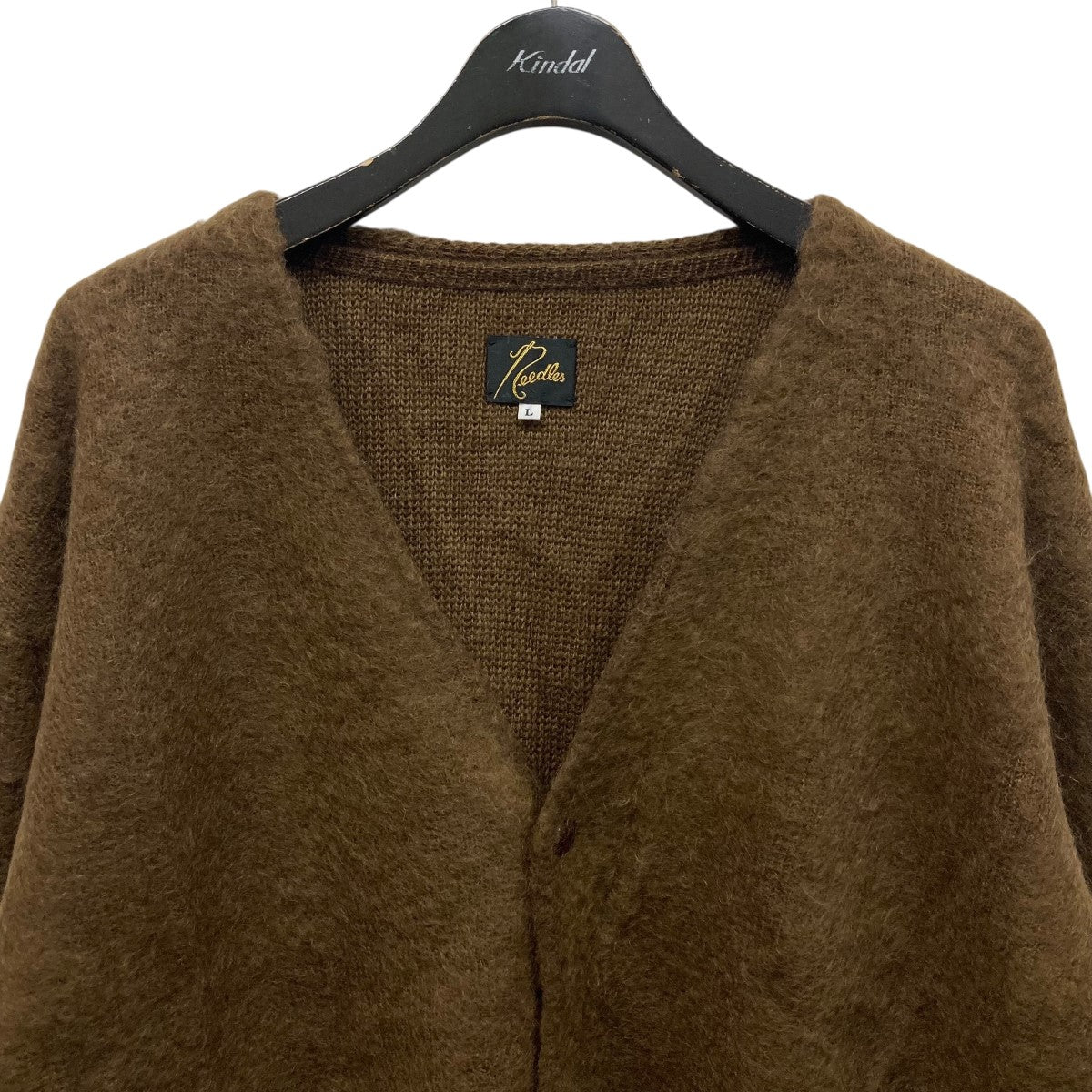 Needles(ニードルズ) Mohair Cardigan - Solidモヘアニット