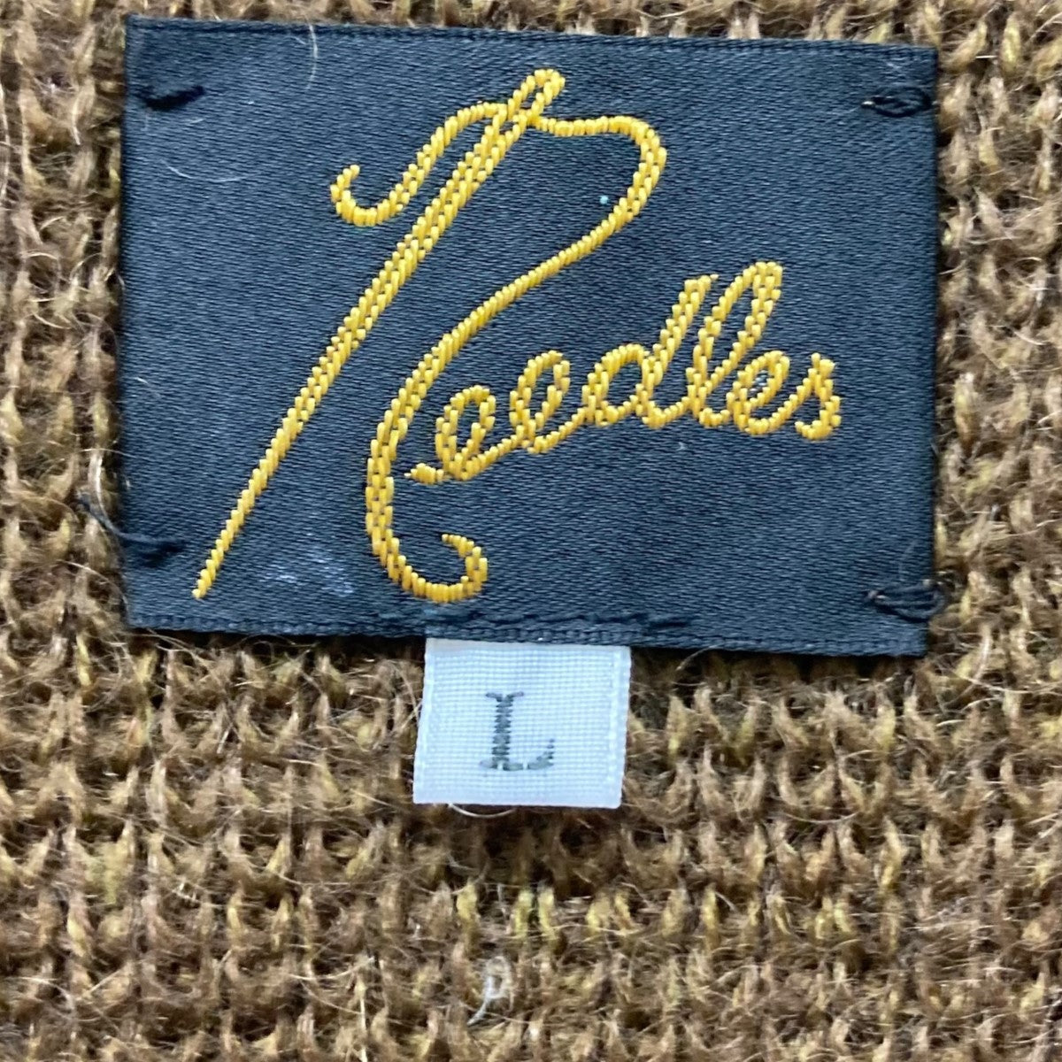 9月限定★美品★needles solid モヘヤカーディガン xs ブラウン Needles(ニードルズ) Mohair Cardigan - Solidモヘアニット