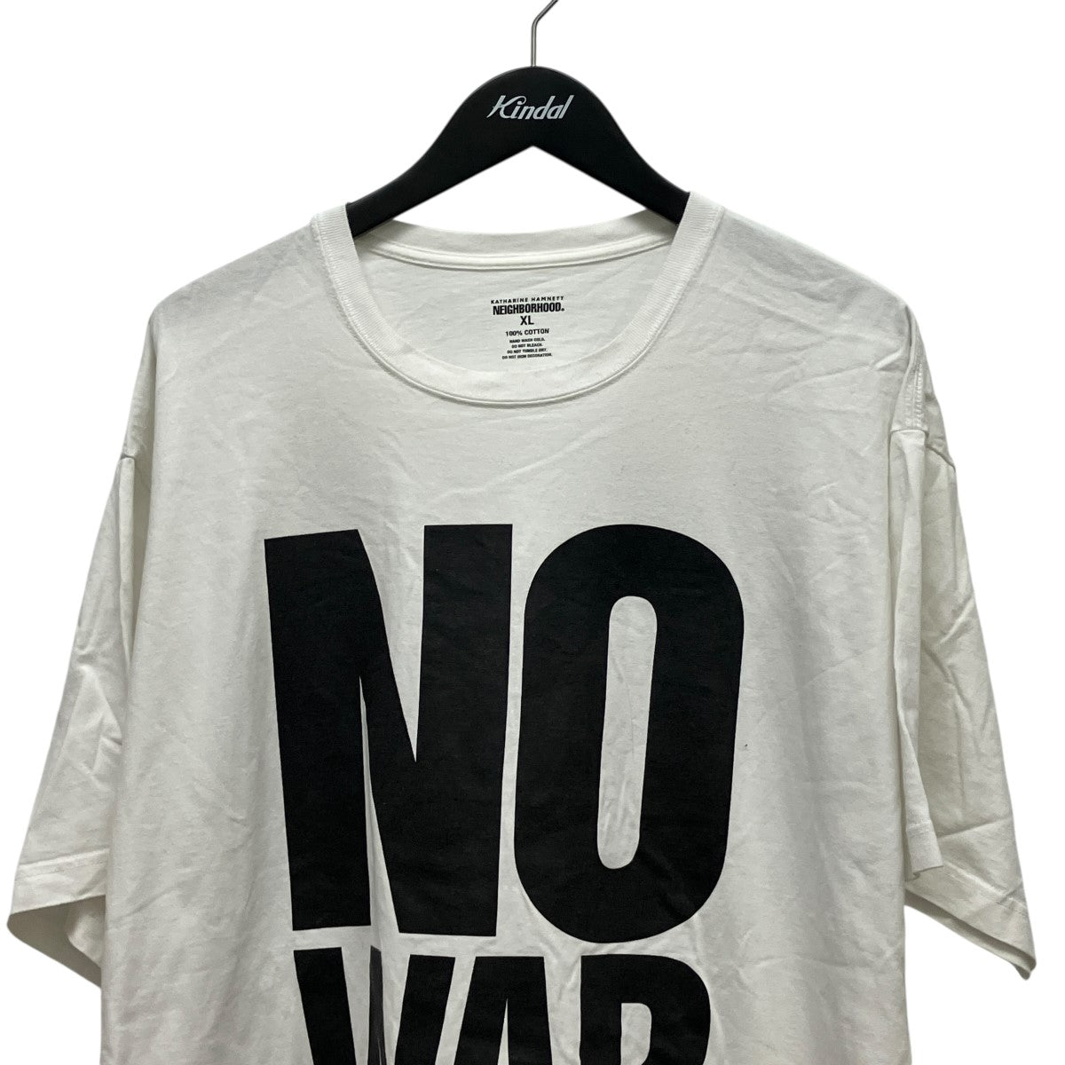 ロゴプリントNO WARカットソー