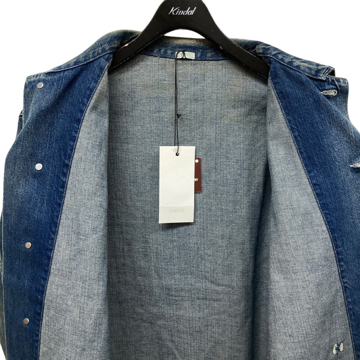 A.PRESSE＞ US NAVY Denim Jacket/デニムジャケット