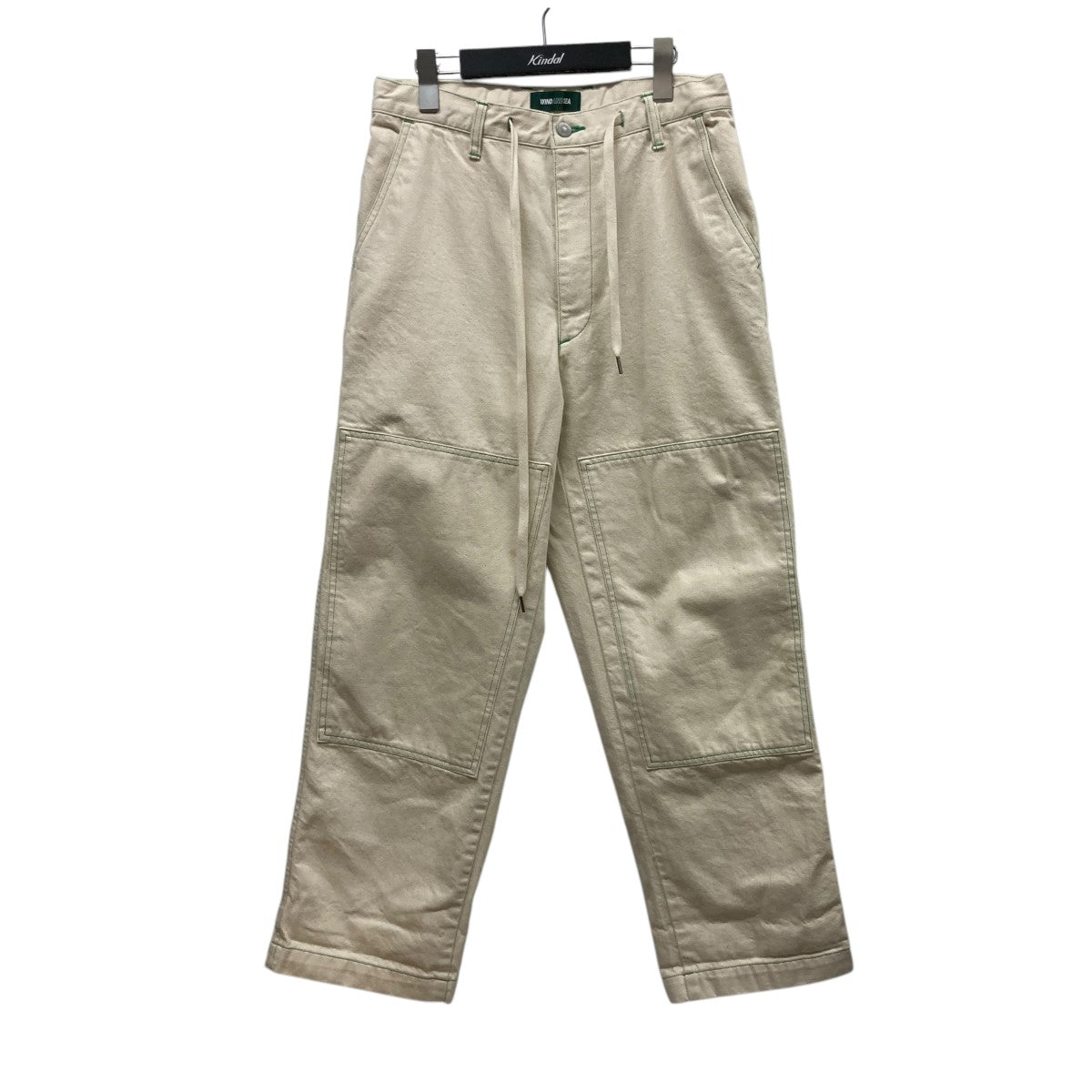 24SSORGANIC COTTON DENIM PANTSワークパンツWDS-0-CLC-24-Q3-PT-02