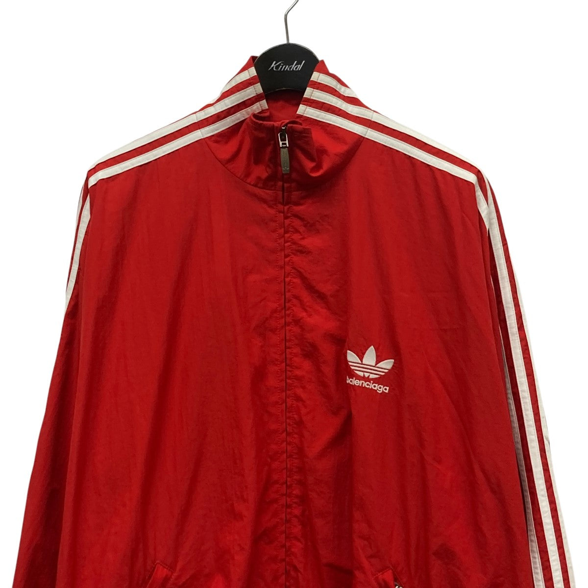 セットアップ adidas BALENCIAGA ナイロンジャケット パンツ adidas×balenciaga ナイロンジャージセットアップ