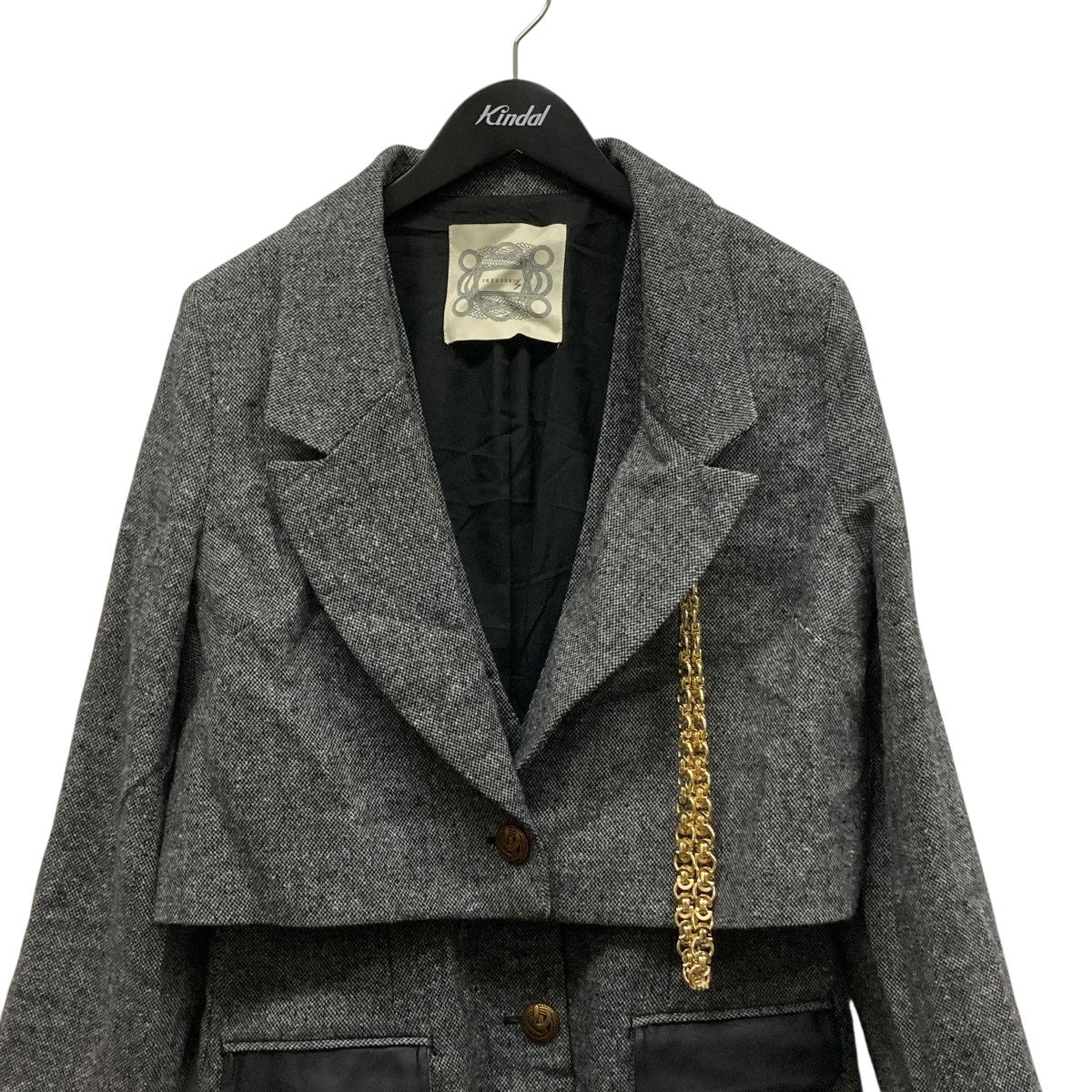 Layered Set Jacket3WAYベストレイヤードジャケット14490002