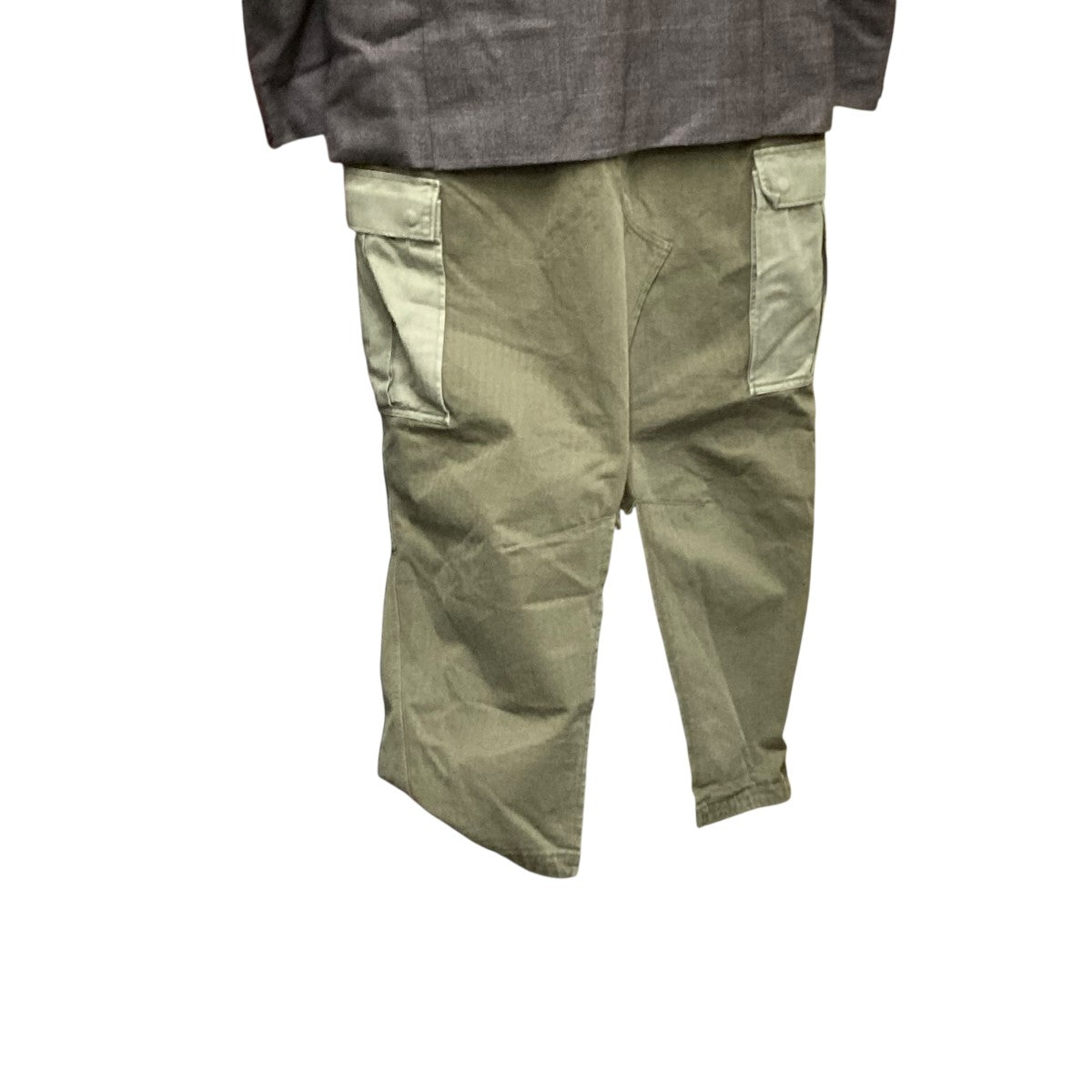 CDG JUNYA WATANABE MAN 24AWヘリンボーン テーラードドッキングコートWN-C010 古着・中古-7枚目のアイテム画像