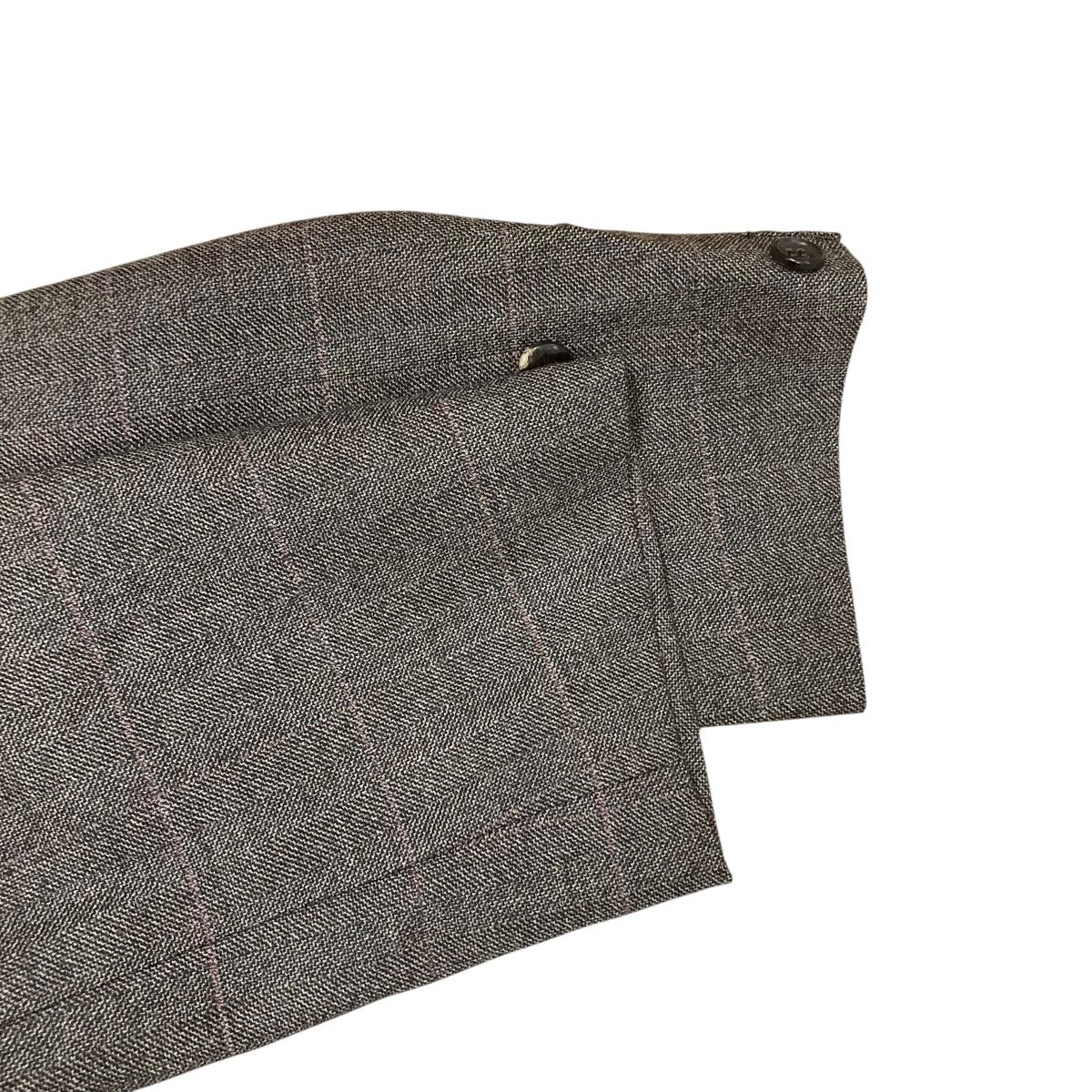 CDG JUNYA WATANABE MAN 24AWヘリンボーン テーラードドッキングコートWN-C010 古着・中古-8枚目のアイテム画像