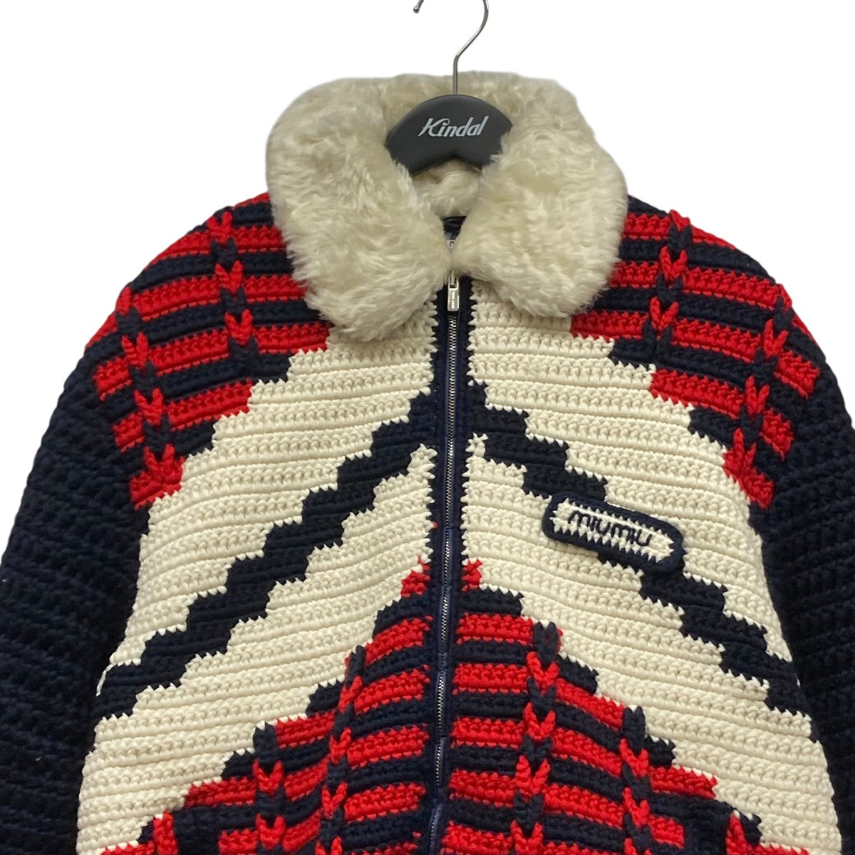 MIU MIU(ミュウミュウ) ノルディックニット パファージャケットML802