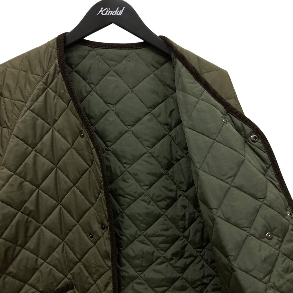 Barbour×KAPTAIN SUNSHINE Mil．No-collar Coatノーカラーキルティング