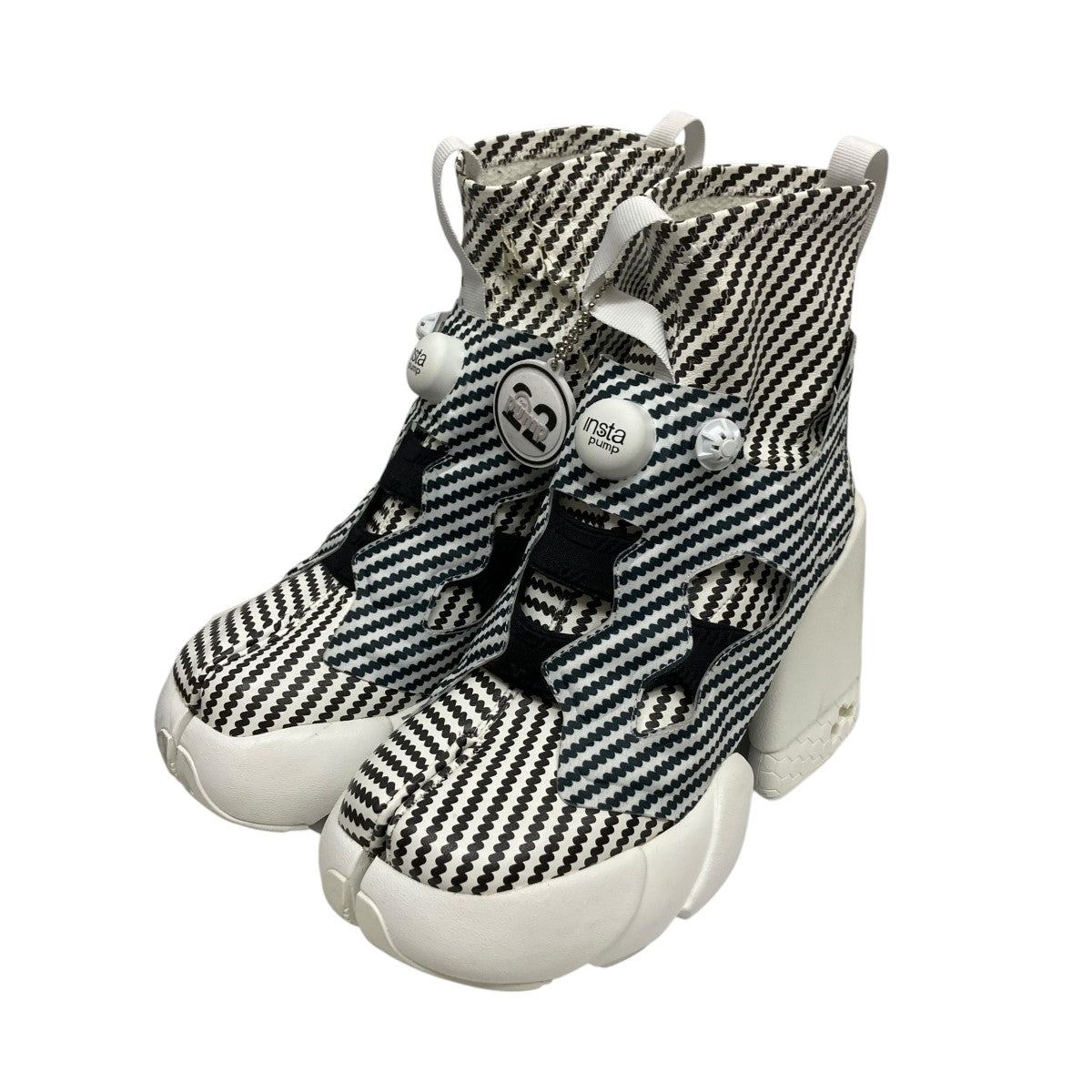 Maison Margiela 22×REEBOK Tabi Instapump Fury Hiハイカットスニーカー 古着・中古-1枚目のアイテム画像