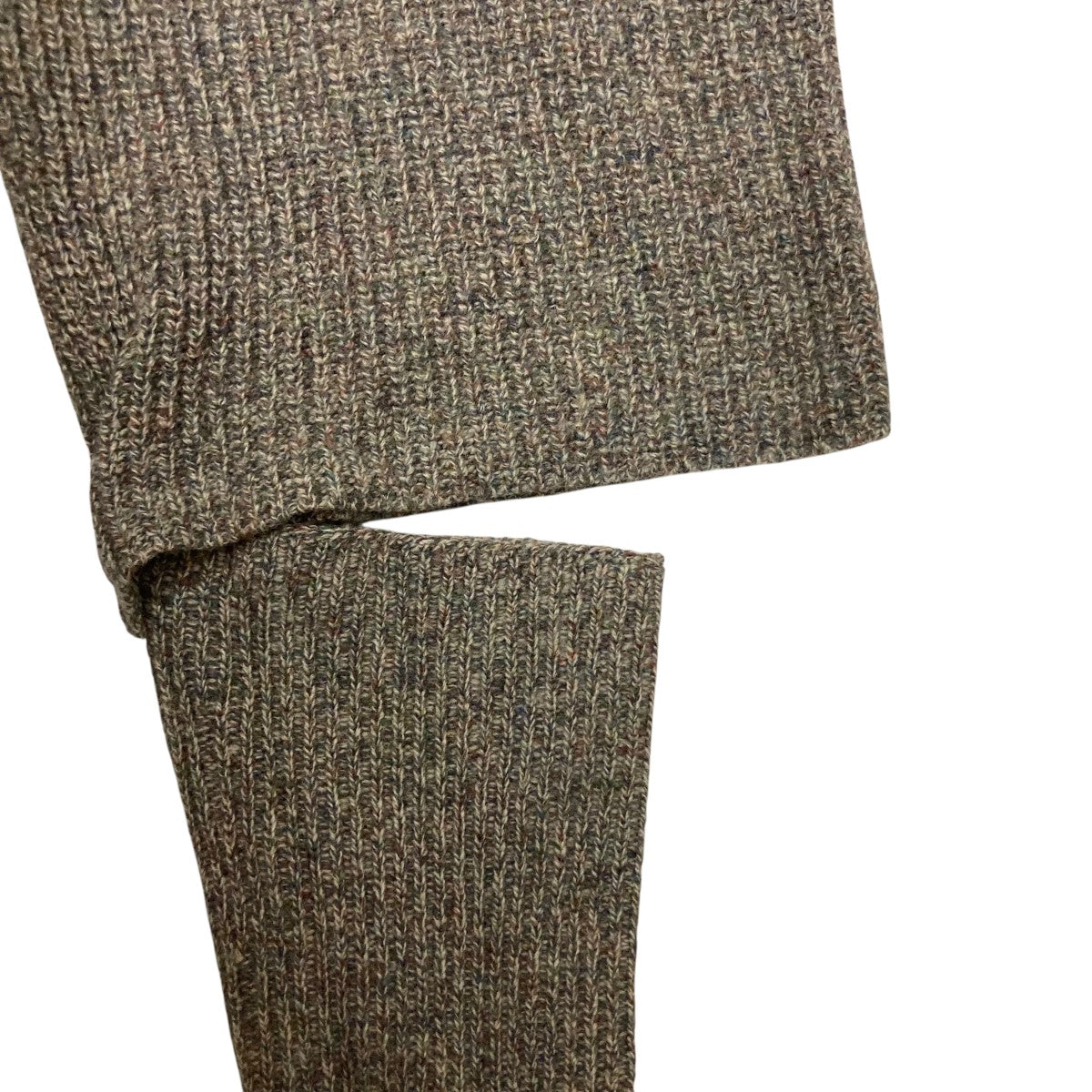 FUMIE=TANAKA(フミエタナカ) slit rib knit PAデザインニット
