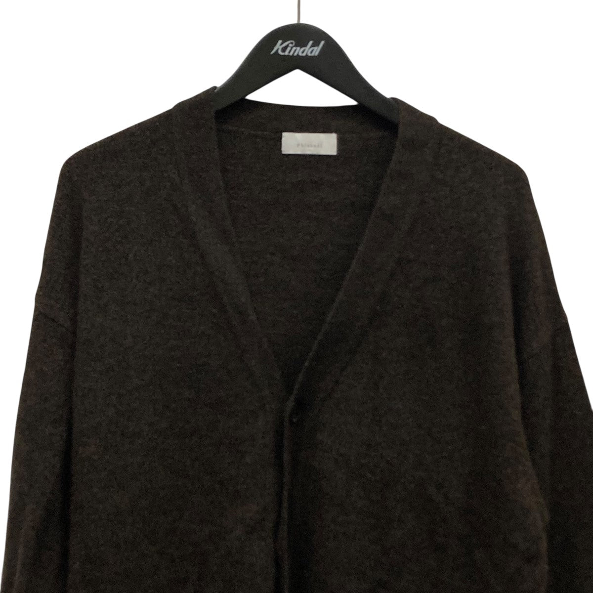 Phlannel(フランネル) 22AWWool Yak Guernsey Cardiganヤクウール