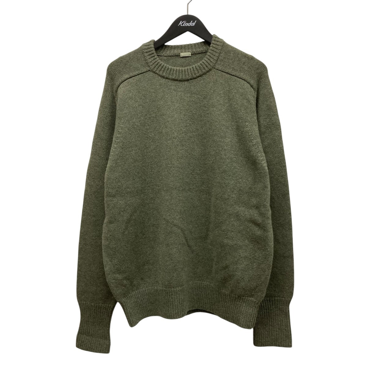 A．PRESSE(アプレッセ) 24SS カシミヤブレンドロングスリーブヘンリー