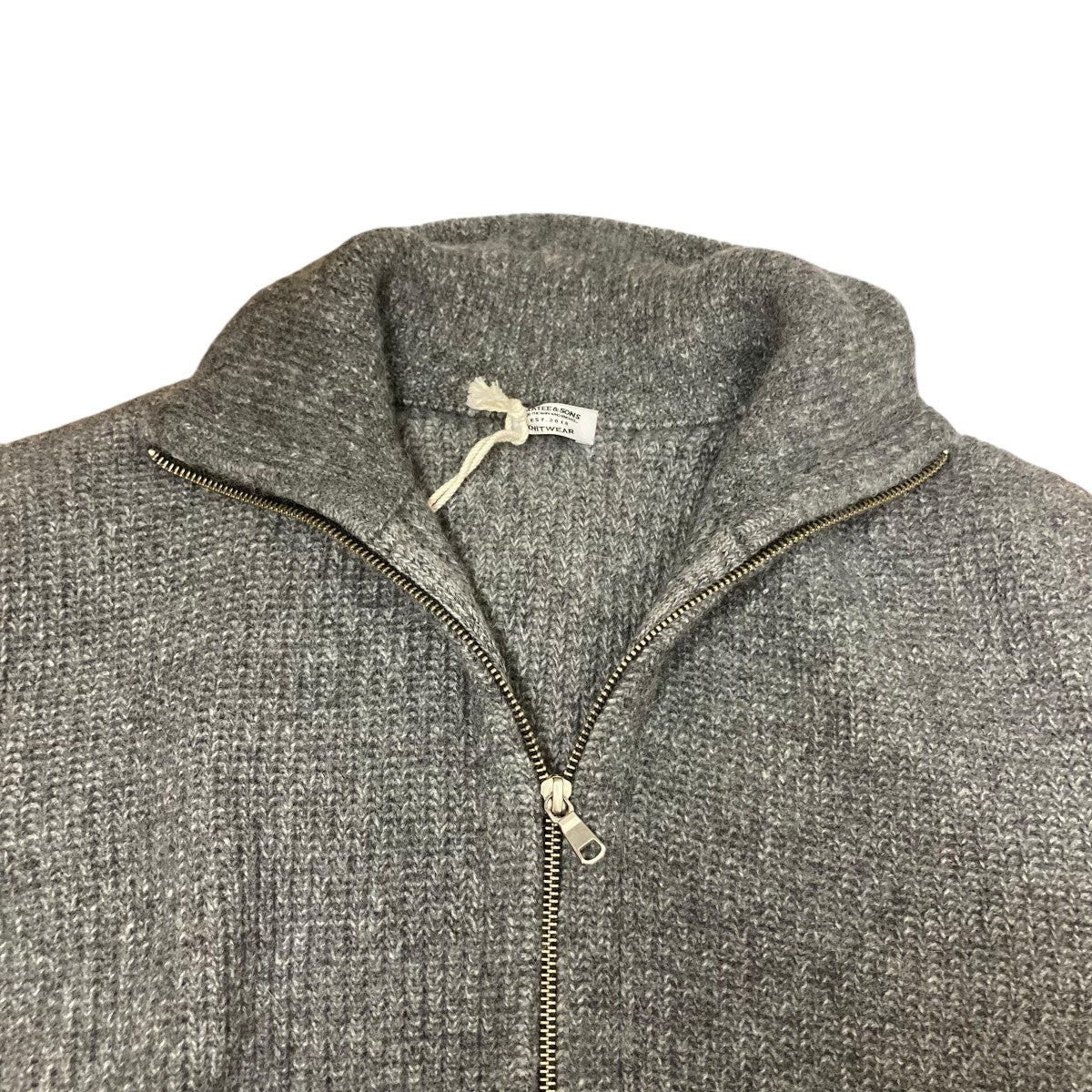 maatee&sons カシミヤ　オレンジ　3 MAATEE&SONS DOWN JACKET