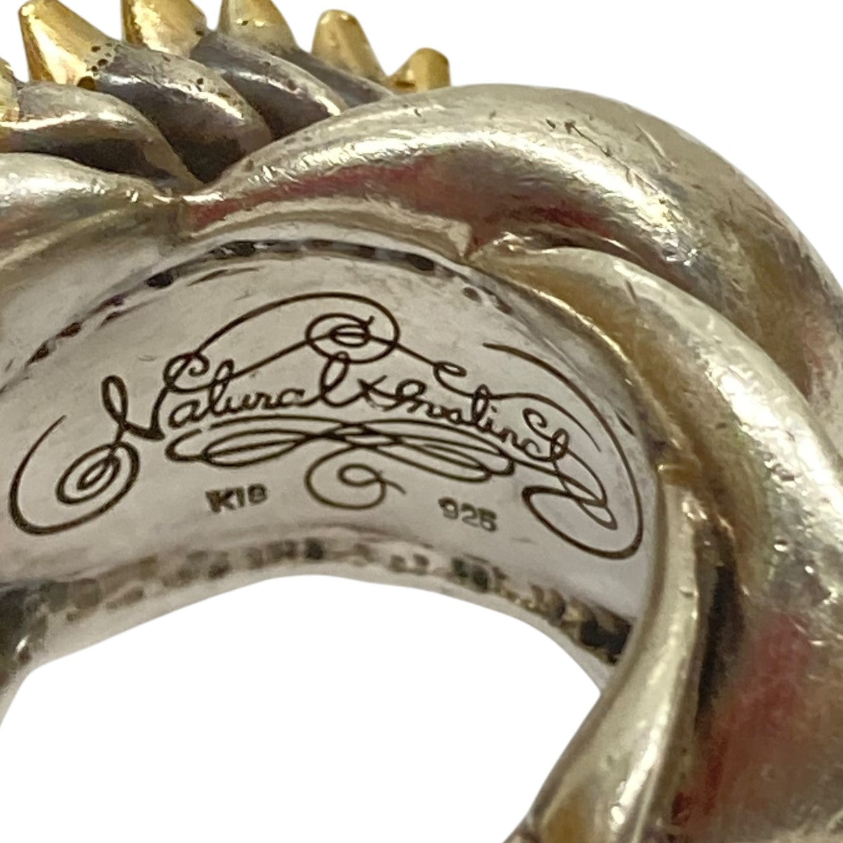 NATURAL INSTINCT ナチュラルインスティンクト リング 17号 NATURAL INSTINCT - 【お取り寄せ注文可能】Sun God Ring(SILVER×GOLD