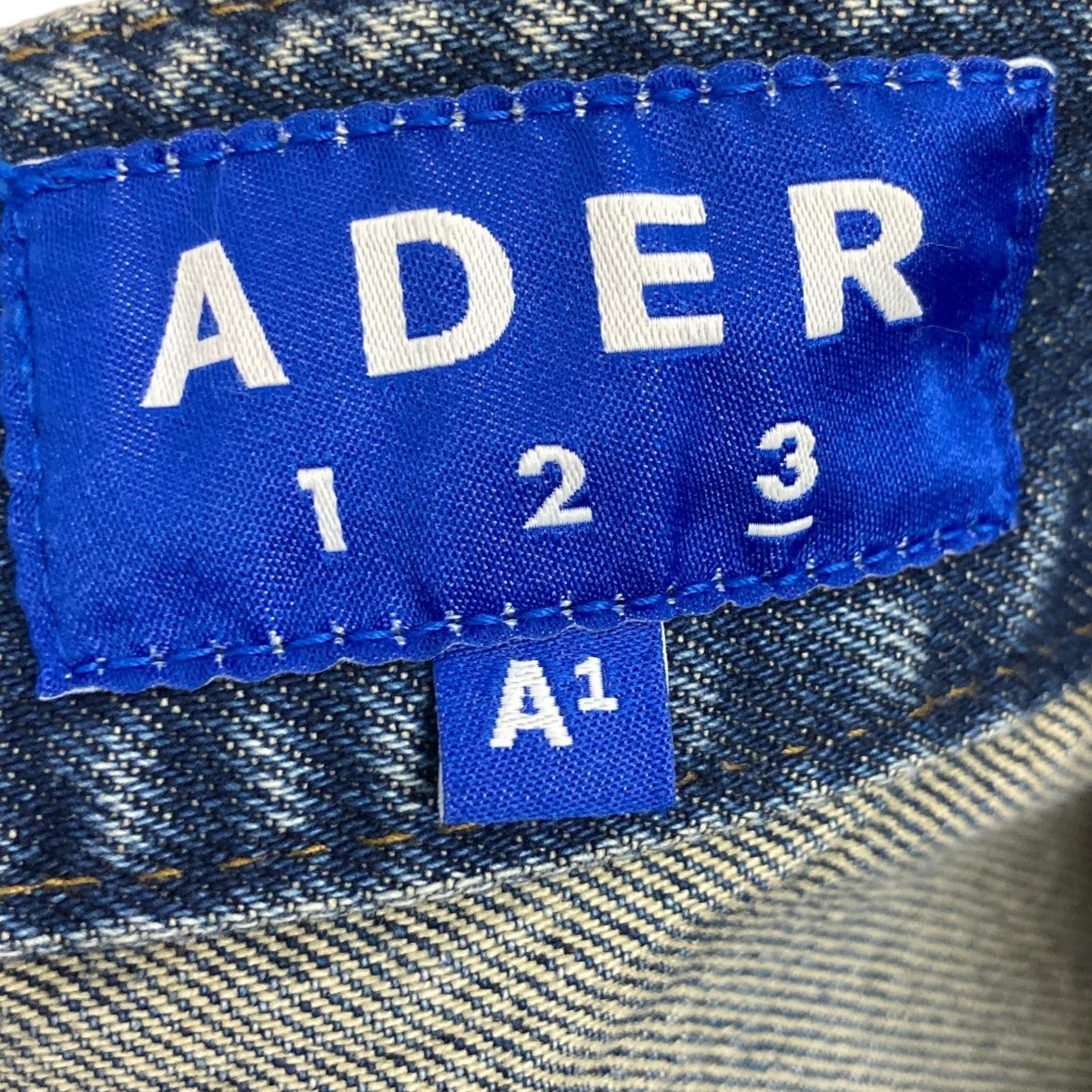 ADER error(アーダーエラー) デニムパンツ インディゴ サイズ A1