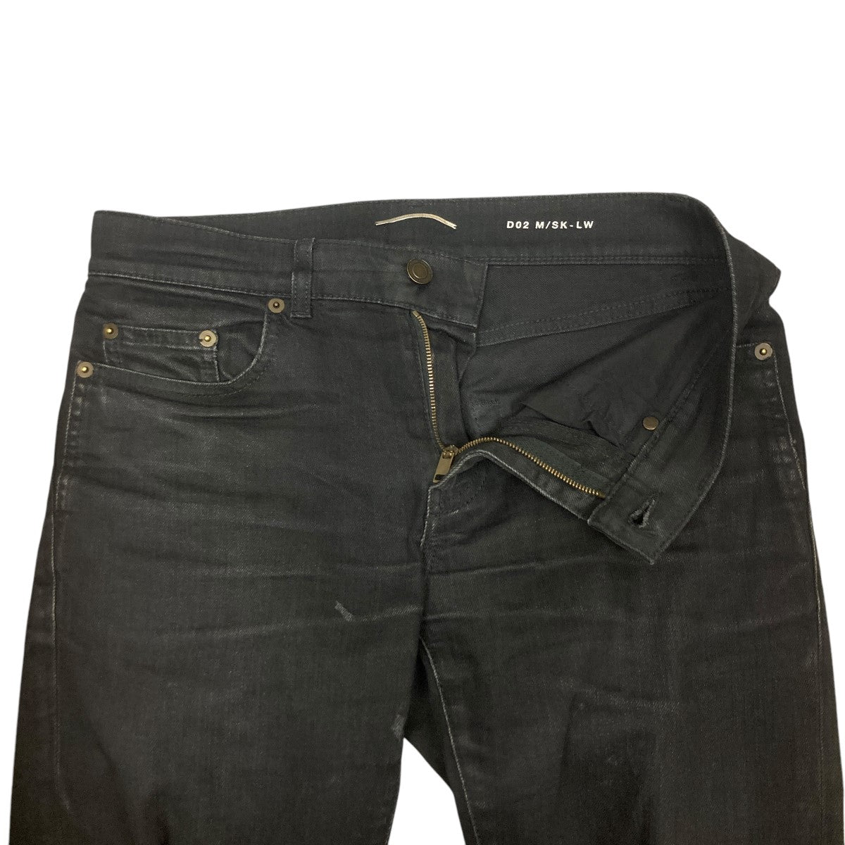 早い者勝ち！ saint laurent paris ゼブラ柄スキニーデニム SAINT LAURENT PARIS (サンローランパリ) D24 M/SK-MW スキニー