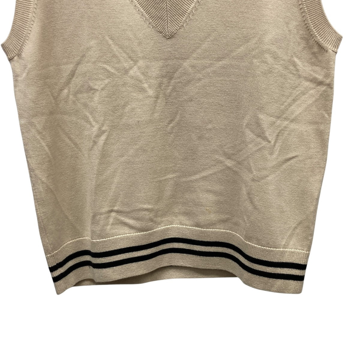 DRIES VAN NOTEN 24ss Vネックニットベスト DRIES VAN NOTEN(ドリスヴァンノッテン) Vネックニットベスト
