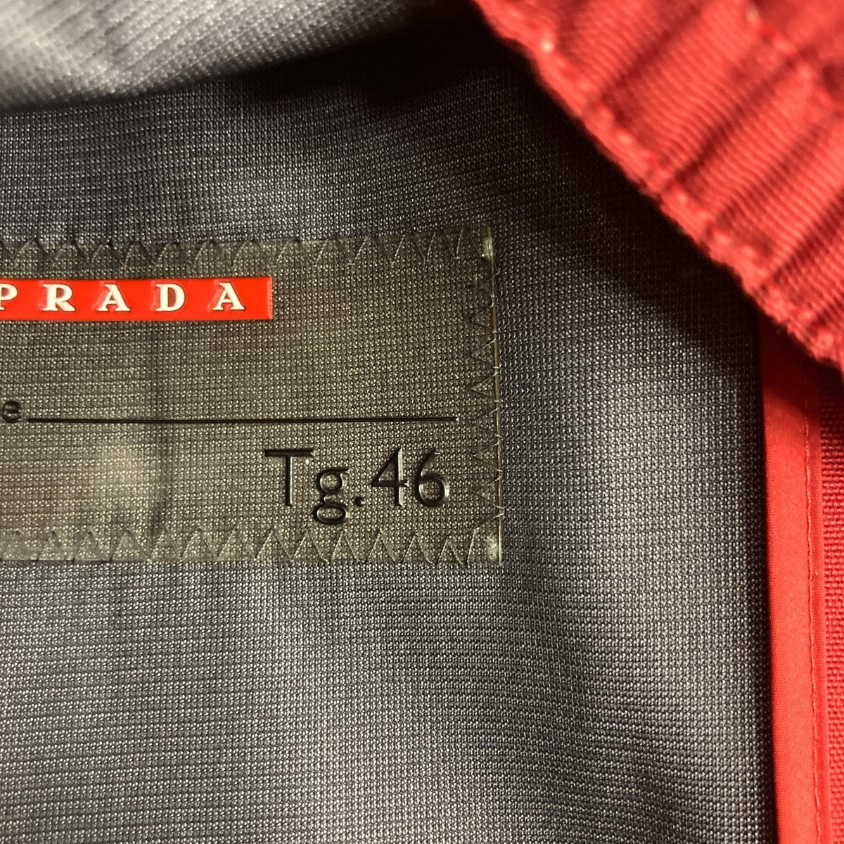 PRADA SPORTS ハイネックジップアップジャケットSGV218 古着・中古-7枚目のアイテム画像