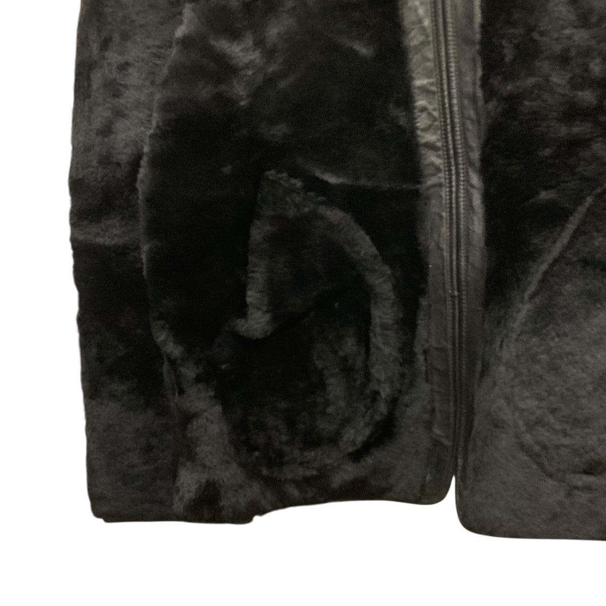 FORSOMEONE ノーカラージャケット　48 黒 FORSOMEONE ノーカラージャケット 48 黒