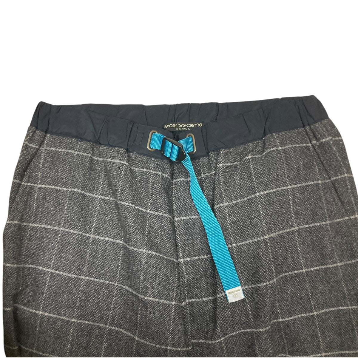 Window Pane Cropped Pantsチェックパンツ17WBM-P01132
