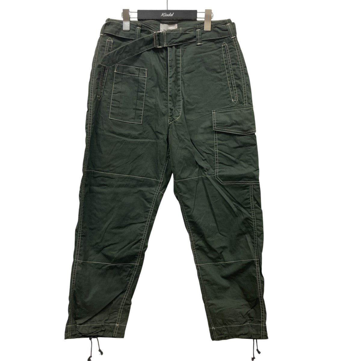 ステッチデザインベルテッドパンツ103-212009