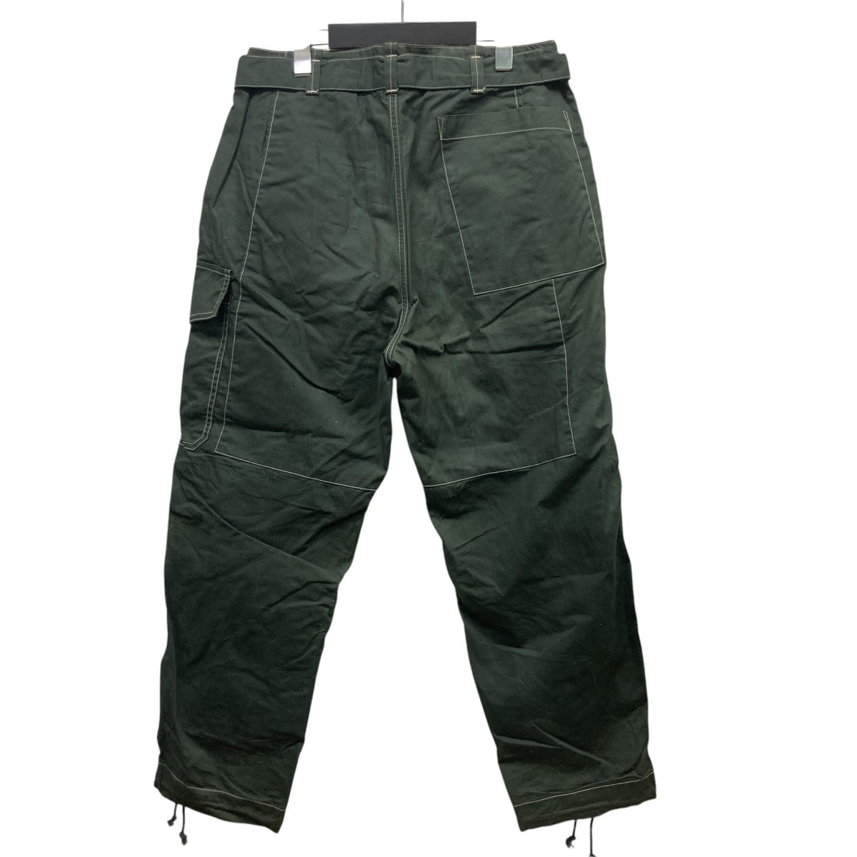 ステッチデザインベルテッドパンツ103-212009