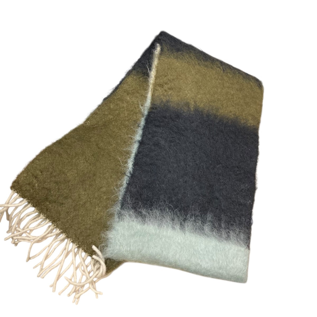 【新品未使用】LOEWE モヘア マフラー ◇完売必至 ◇【LOEWE】マフラー ウール&モヘア ロゴスカーフ