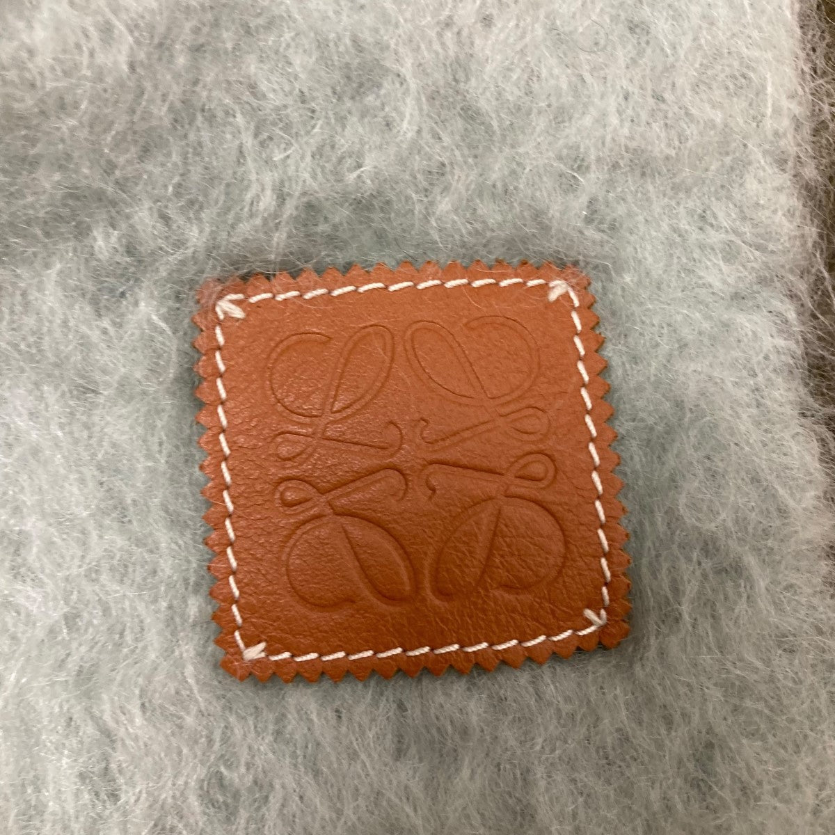 LOEWE(ロエベ) モヘアマフラーA-28003861 A-28003861 ブラック